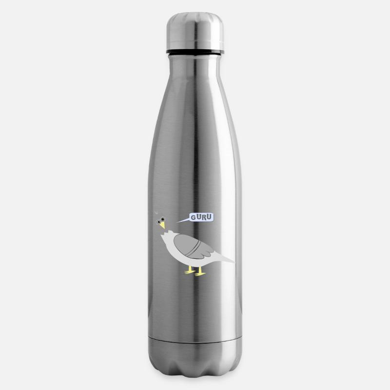 Stadttauben GURU - Isolierflasche - Lightsilver