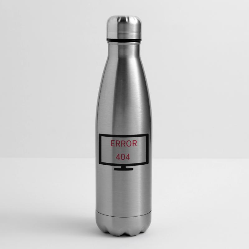 Computer Error 404 Insulated Water Bottle
