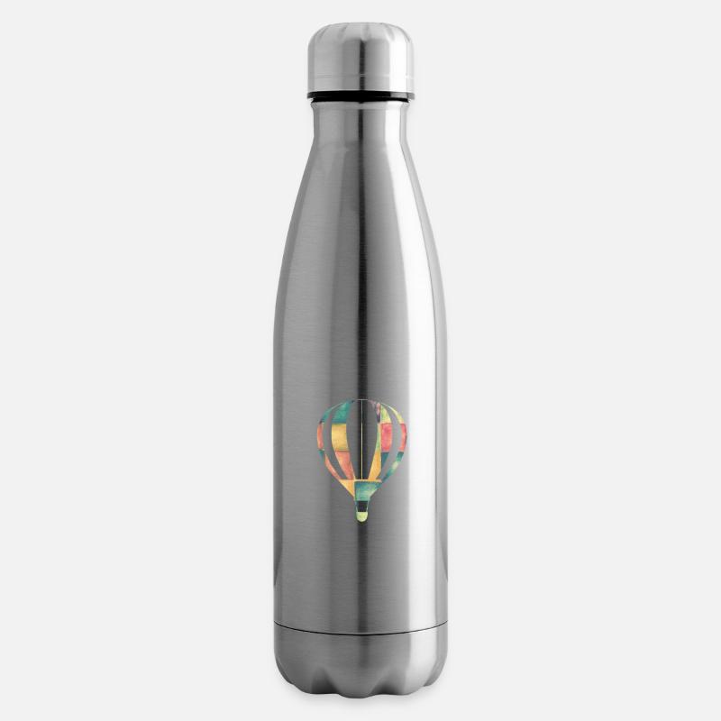 Heißluft Ballon - Isolierflasche - Lightsilver