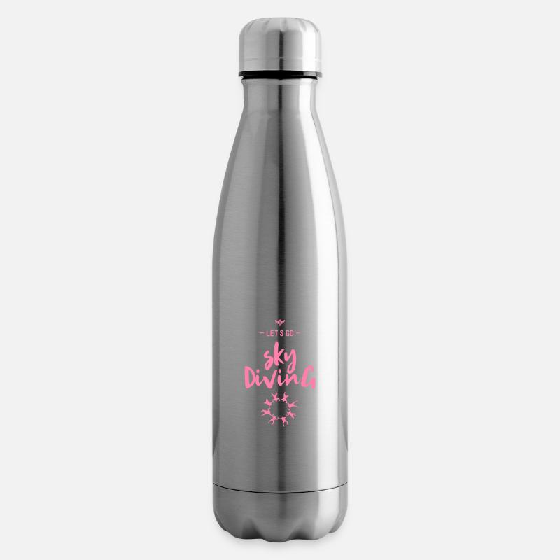 Skydive - Bouteille isotherme - argent clair