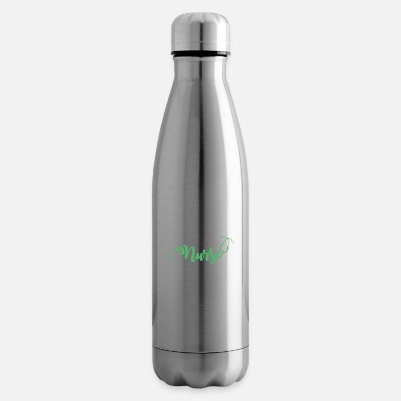Krankenschwester Krankenschwester - Isolierflasche - Lightsilver