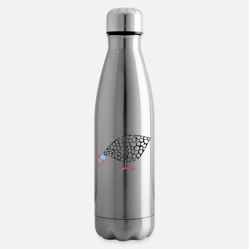 Perlhuhn - Isolierflasche - Lightsilver