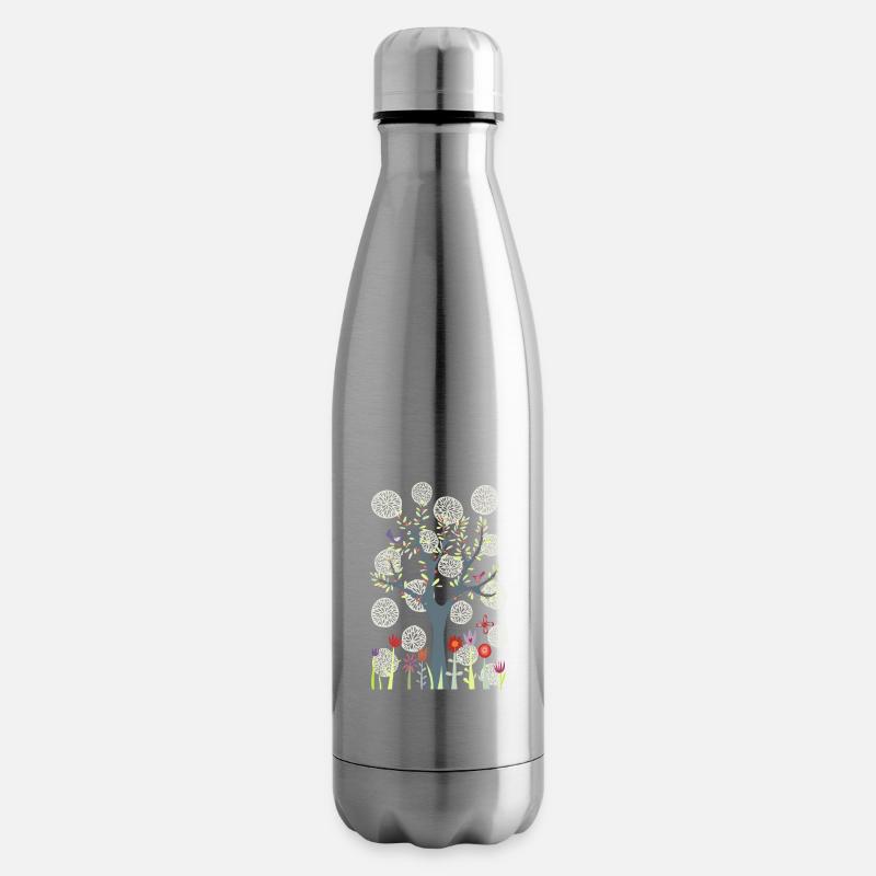 Der Garten - Isolierflasche - Lightsilver