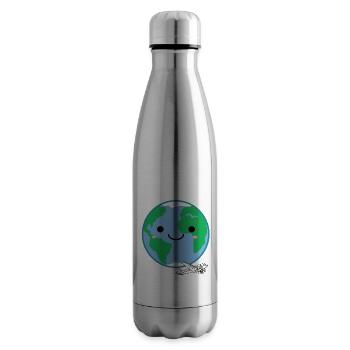 Travel Travel Buddies Traveler Traveling Reisen - Insulated Water Bottle - silver - Right