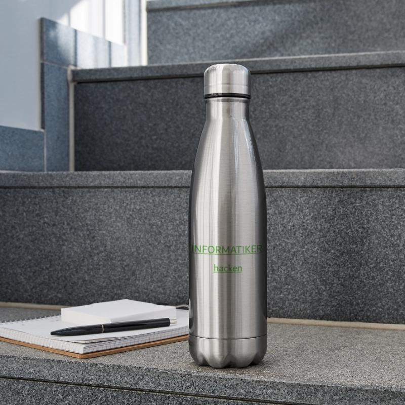 Informatiker Programmierer Hacker Isolierflasche