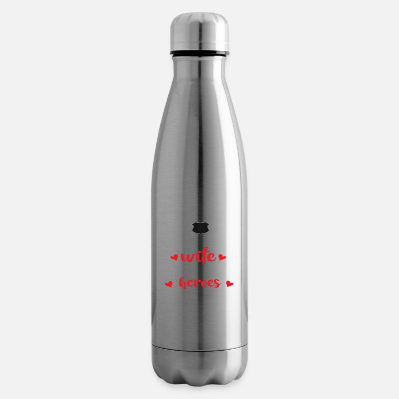 Feuerwehrfrau - Isolierflasche - Lightsilver