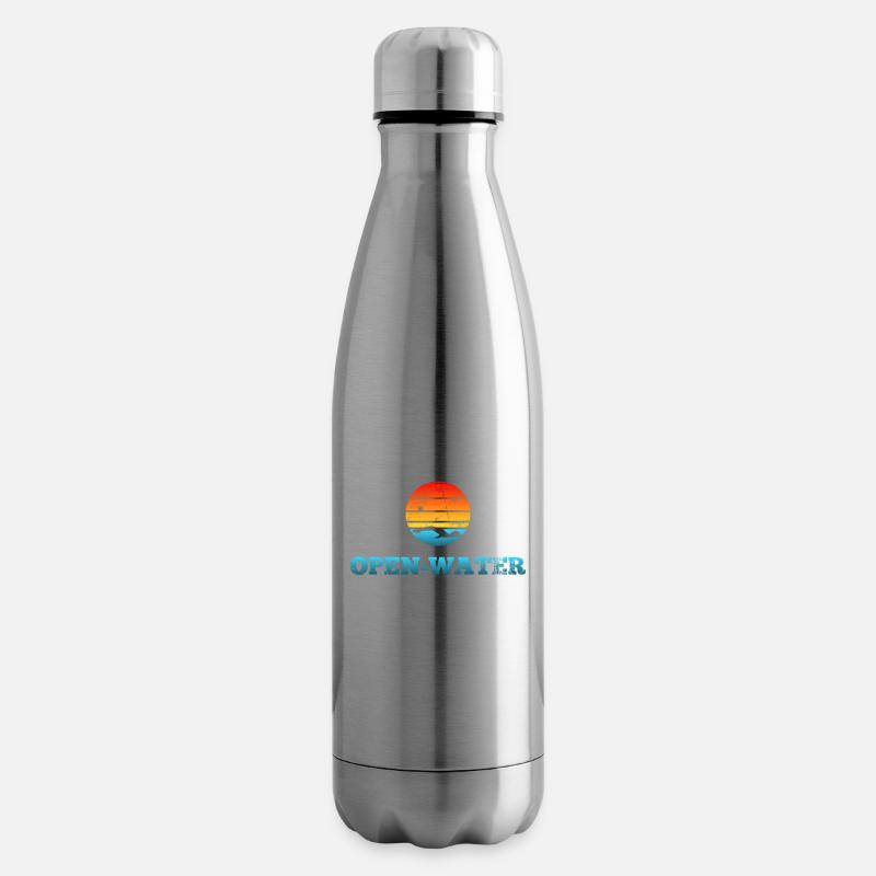 Schwimmen Freiwasser - Isolierflasche - Lightsilver