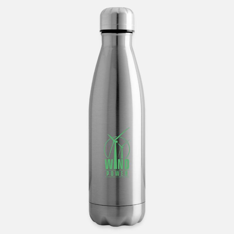 Windkraftanlage - Isolierflasche - Lightsilver