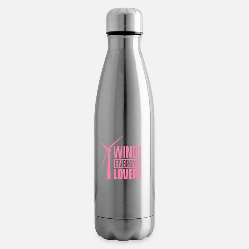 Windrad - Isolierflasche - Lightsilver