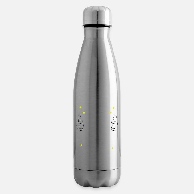 Fußball trainer - Isolierflasche - Lightsilver