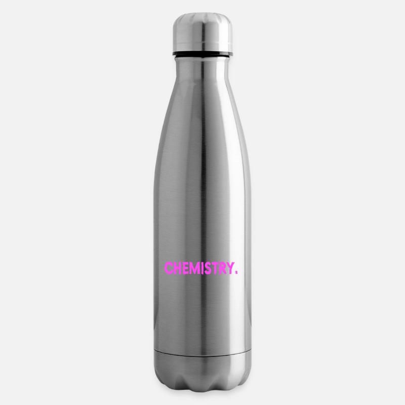 CHEMISTRY : Eat,Sleep,Chemistry,Repeat - Isolierflasche - Lightsilver