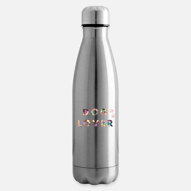 Hundeliebhaber - Isolierflasche - Lightsilver