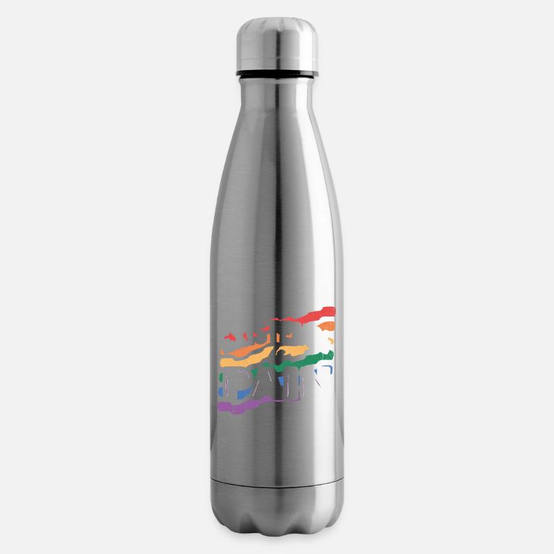 Pain existentialists buddhists life emptiness - Isolierflasche - Lightsilver