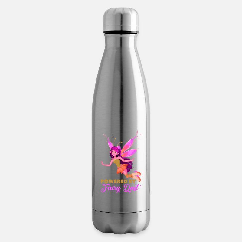 Fee Elfe Märchen - Isolierflasche - Lightsilver