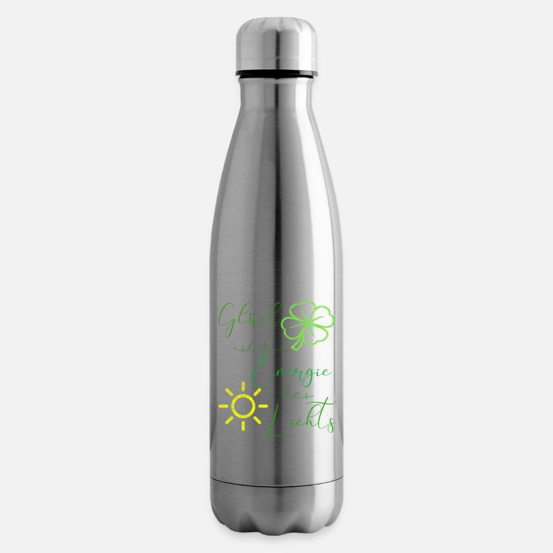 glück - Isolierflasche - Lightsilver
