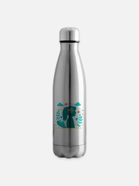 Autisme Autiste Asberger Autisme Awareness Puzzle - Bouteille isotherme - argent clair