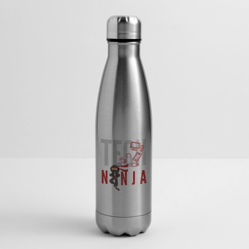 tech, tech analyst, programmer, Insulated Water Bottle