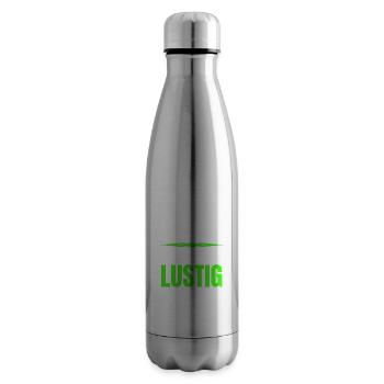 Unterschätze mich ruhig - Isolierflasche - Lightsilver - Rechts