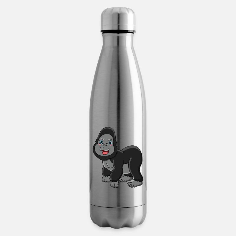 Gorilla - Isolierflasche - Lightsilver