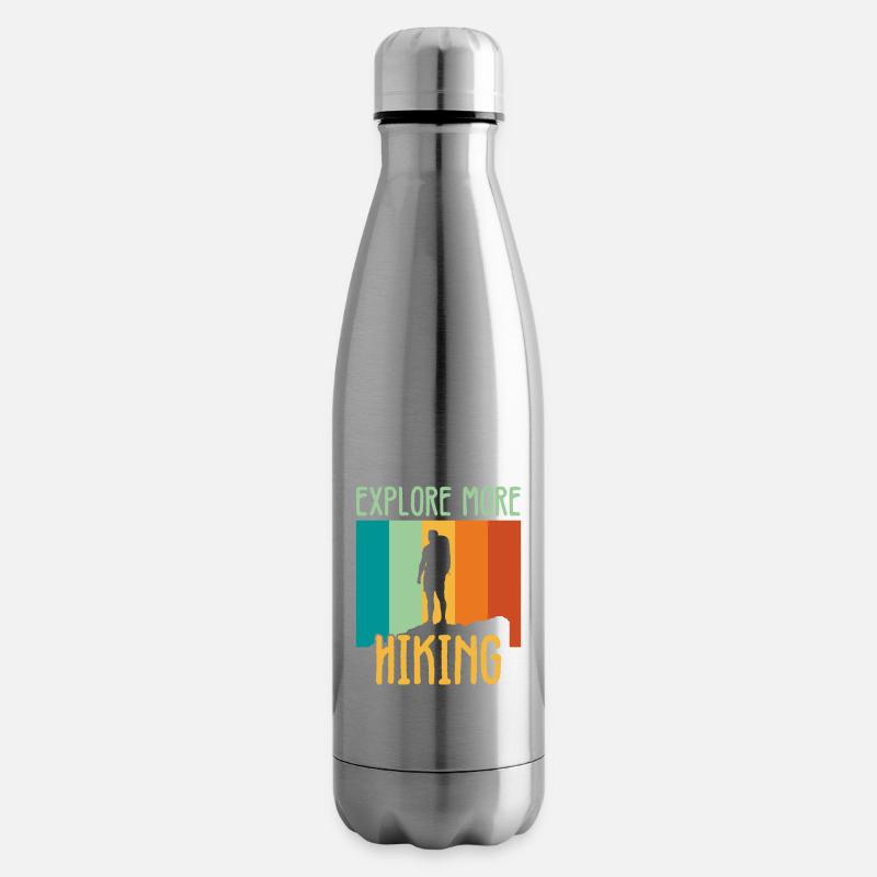 Explore more hiking - Isolierflasche - Lightsilver