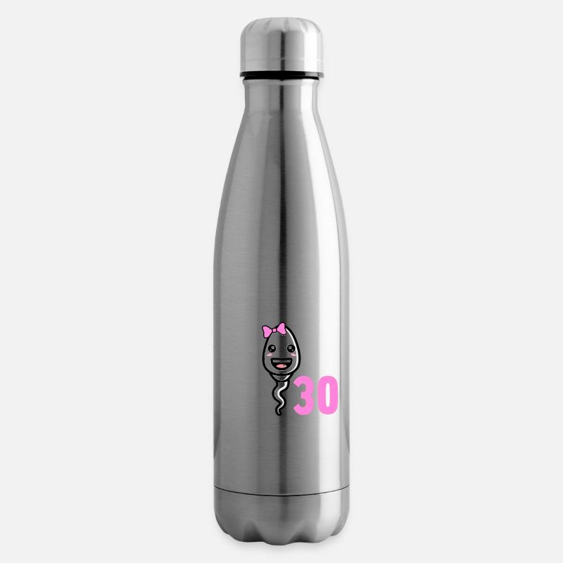 Il y a 30 ans 30 ans le plus rapide 30e anniversaire - Bouteille isotherme - argent clair
