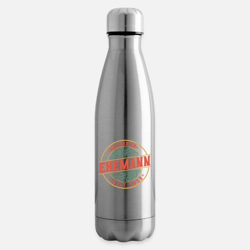 Bester Ehemann seit 2022 1. Hochzeitstag - Isolierflasche - Lightsilver
