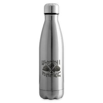 Géologie Collectionneur de roches Géologue - Bouteille isotherme - argent clair - Droite