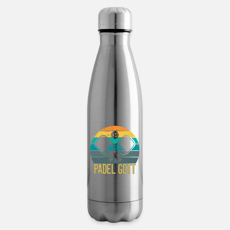 Padel - Padel Gott - Isolierflasche - Lightsilver