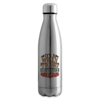 Es ist eine Willy-Sache, die du nicht verstehen würdest - Willy - Isolierflasche - Lightsilver - Rechts