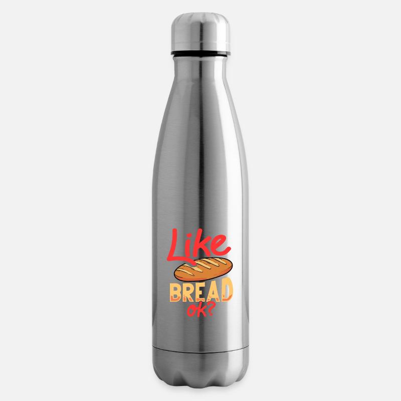 Brotbäckerin Backen Brot Bäcker Anfängerin - Isolierflasche - Lightsilver