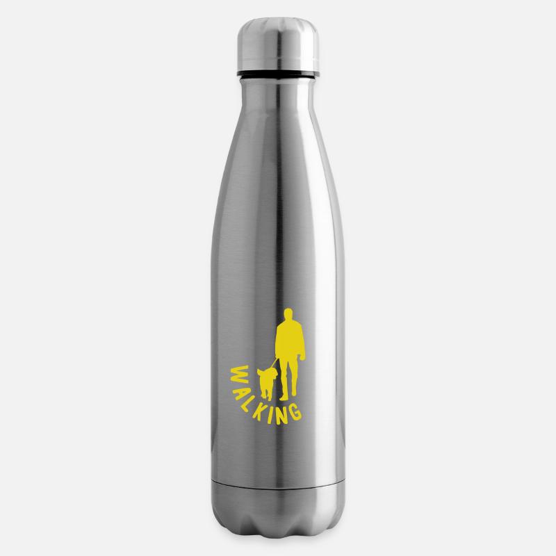 The walking dad - Isolierflasche - Lightsilver