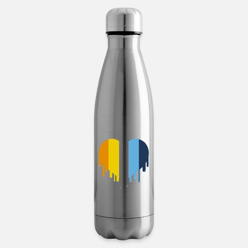 Tropfend Heart Aroace Pride - Isolierflasche - Lightsilver