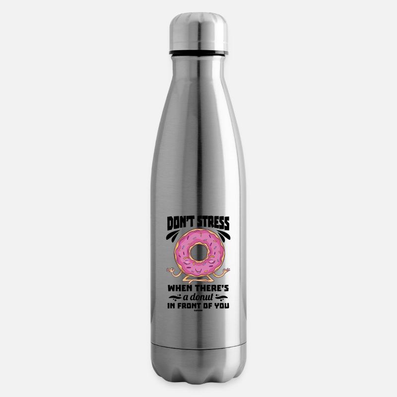 Donut - Isolierflasche - Lightsilver