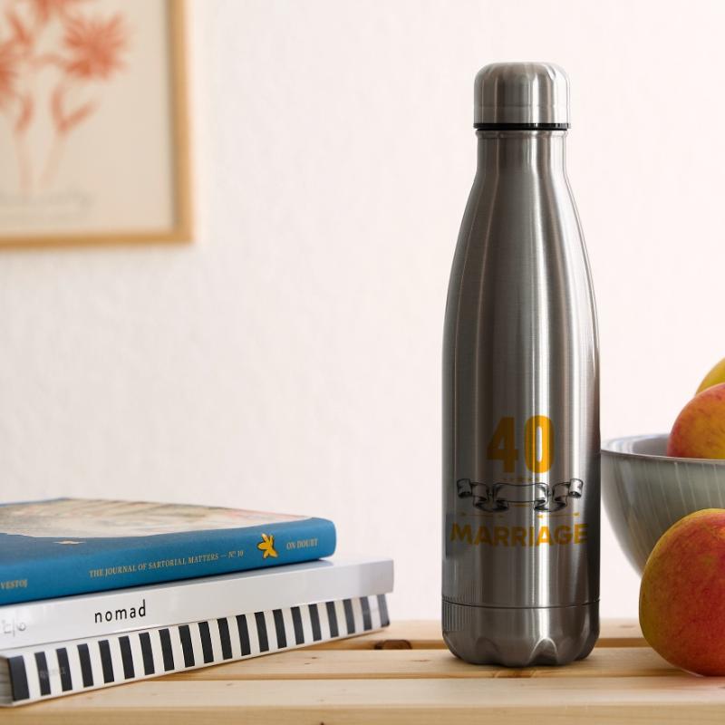 Beste Ehefrau Bester Ehemann seit 2002 Isolierflasche