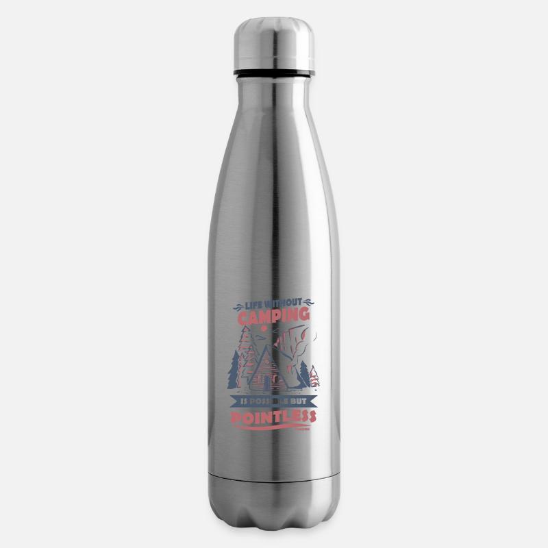Camping - Isolierflasche - Lightsilver