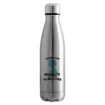 Autismus Puzzle Asperger Syndrom - Isolierflasche - Lightsilver - Rechts