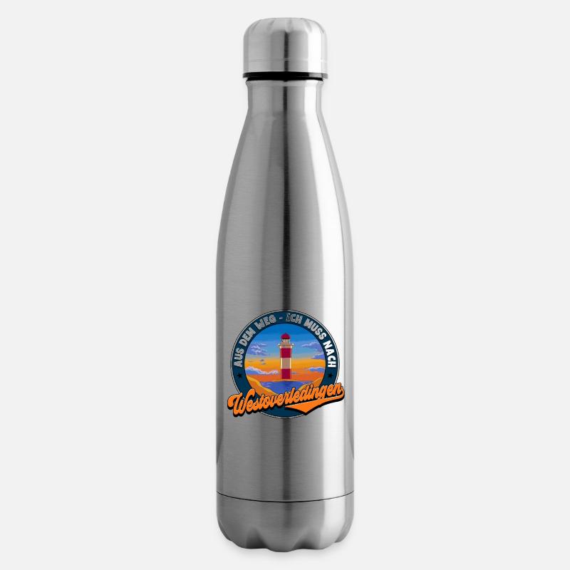 Westoverledingen - Isolierflasche - Lightsilver