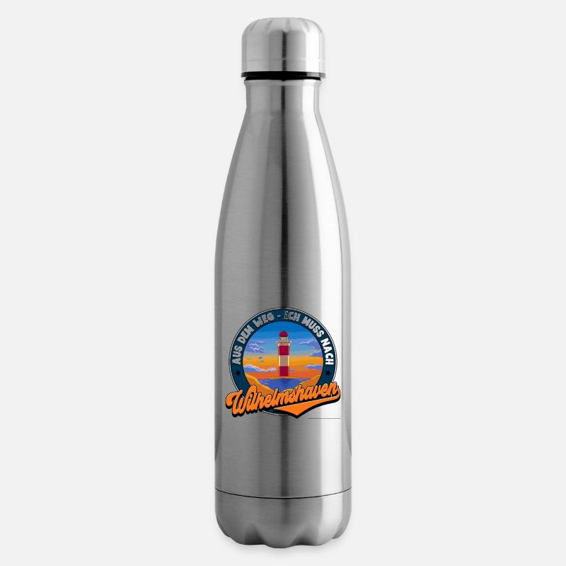 Wilhelmshaven - Isolierflasche - Lightsilver