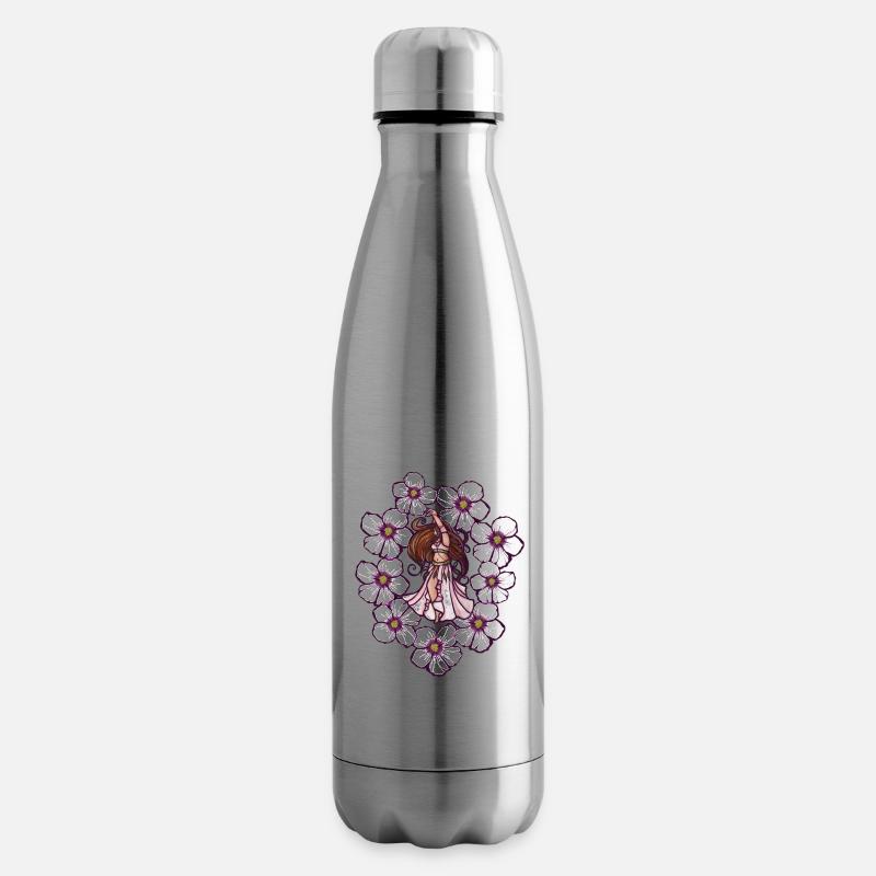 Bauchtänzer - Isolierflasche - Lightsilver