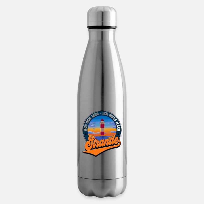 Strande - Isolierflasche - Lightsilver