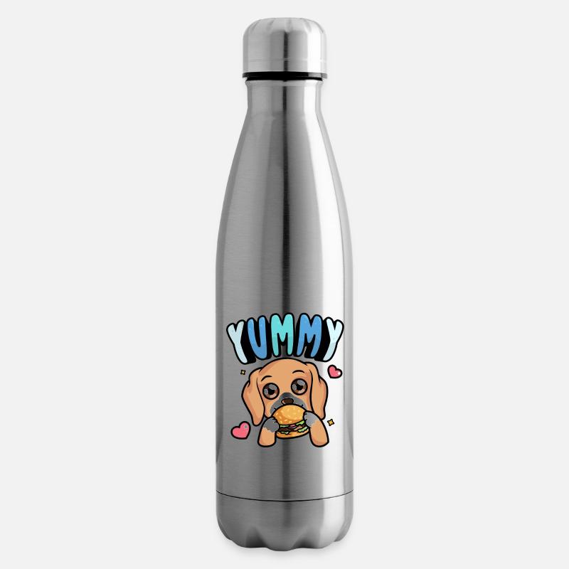 Yummy - Isolierflasche - Lightsilver