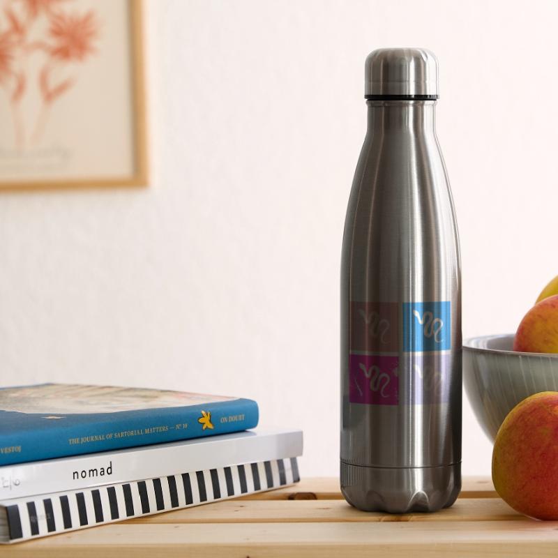 Snake Retro Reptile Python Gift idea Isolierflasche