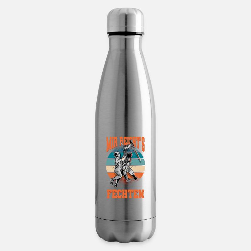 Fechten - Isolierflasche - Lightsilver