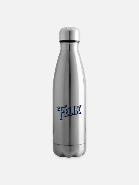 Felix Namen personalisiert - Isolierflasche - Lightsilver