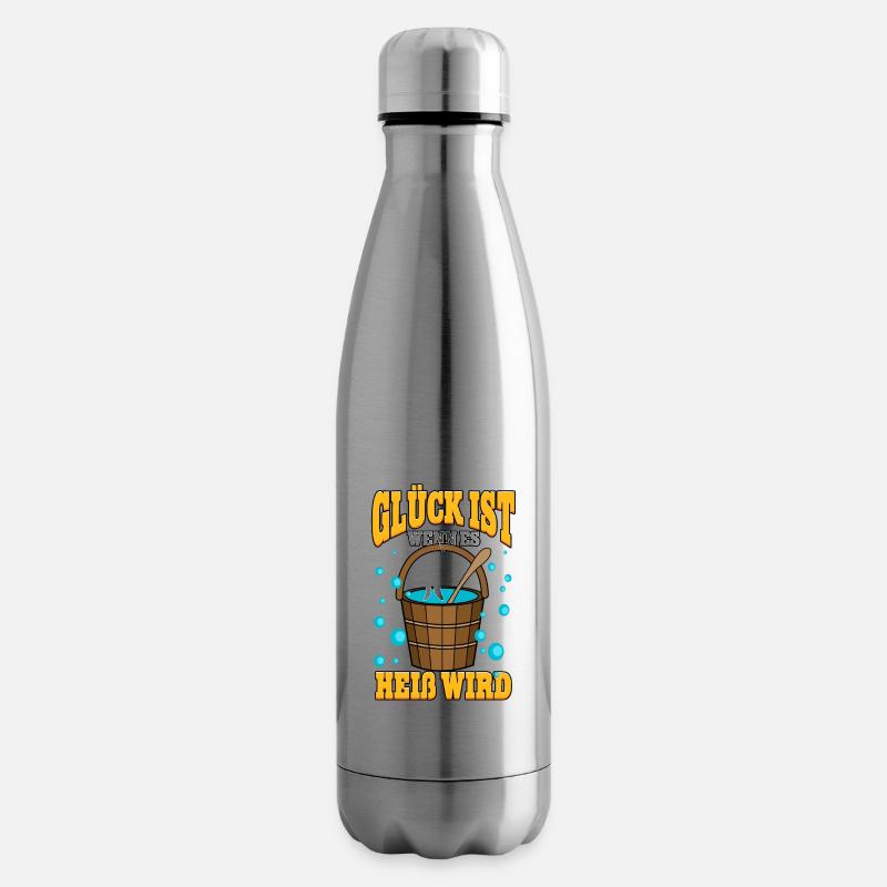 Sauna - Isolierflasche - Lightsilver