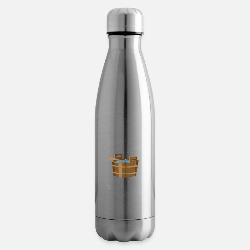 Sauna - Isolierflasche - Lightsilver