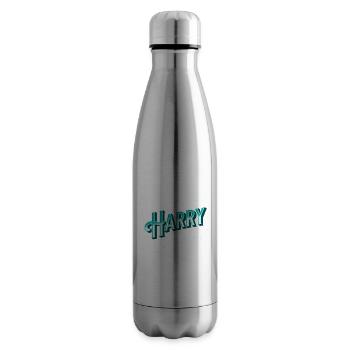 Harry name personalized - Insulated Water Bottle - silver - Right