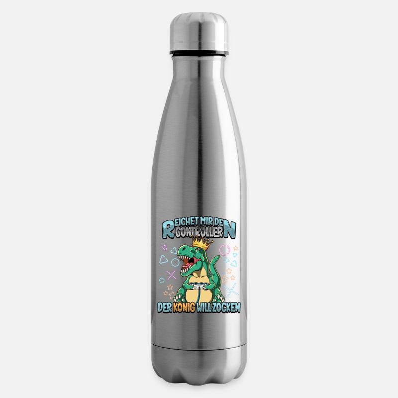 Zocken Reichet mir den Controller Gaming - Isolierflasche - Lightsilver