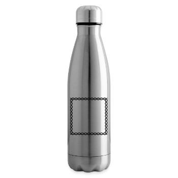 Cadre Vikings - Bouteille isotherme - argent clair - Droite