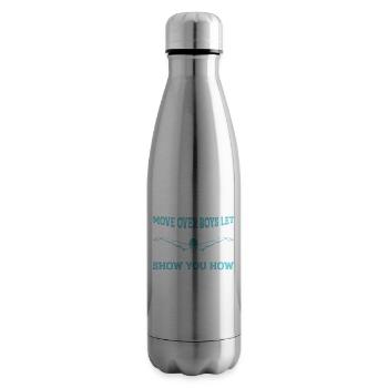 Move Over Boys Let This Girl Show You How To Swim - Isolierflasche - Lightsilver - Rechts